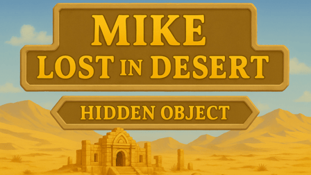 Mike Lost In Desert - Hidden Object