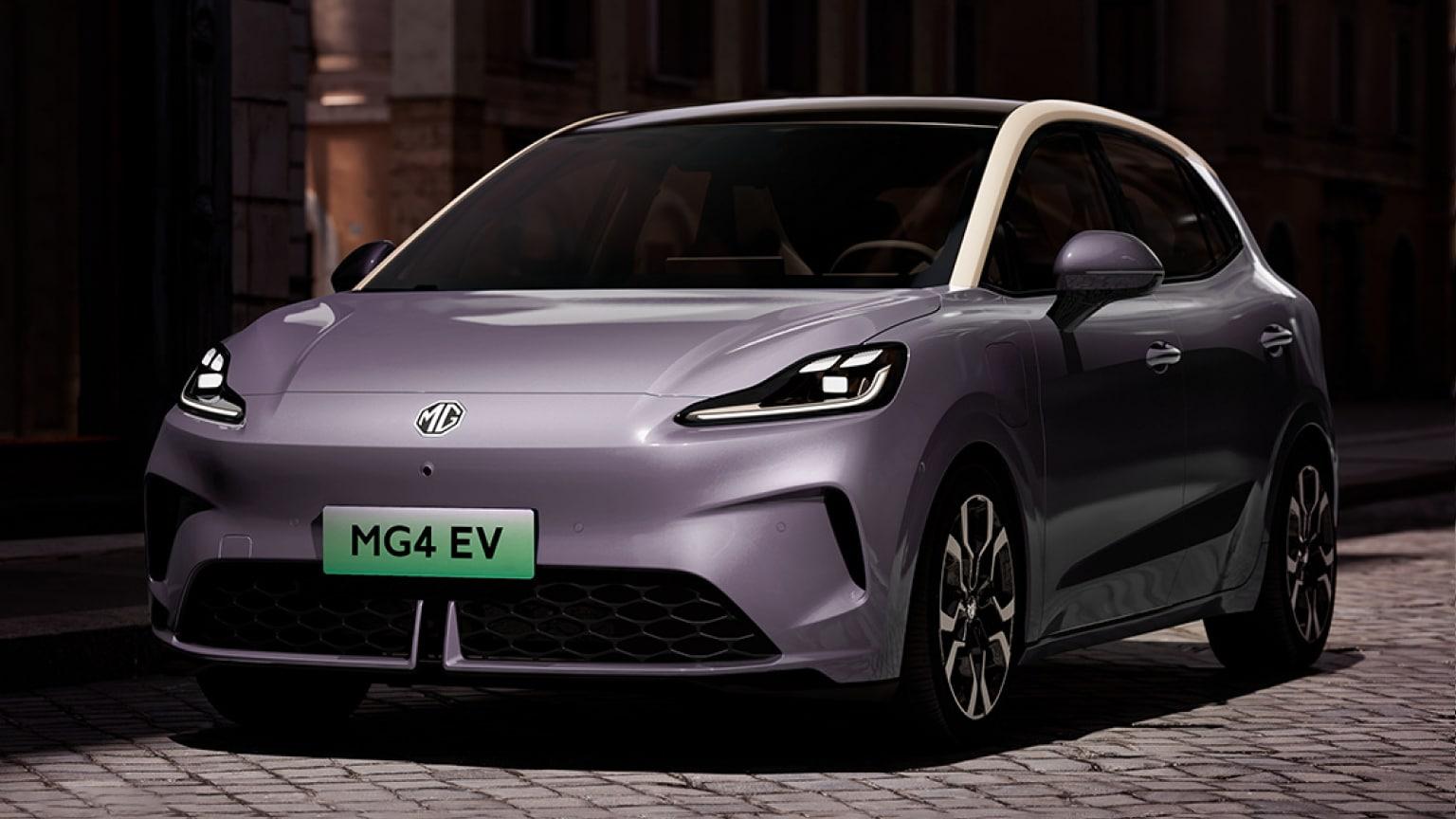 全新MG4 EV正式亮相 成為MG品牌2025年首款全球戰略車型