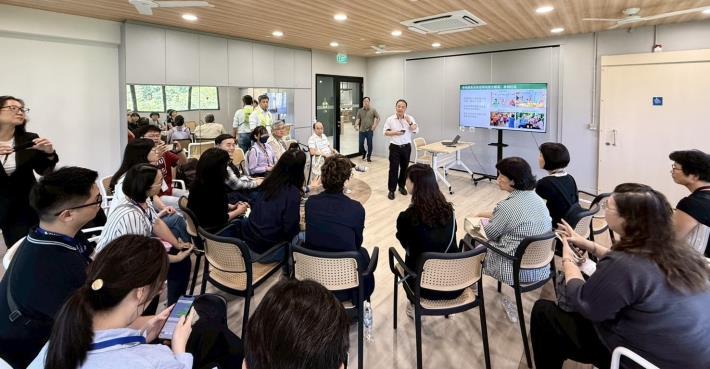 臺南副市長趙卿惠帶隊參訪新加坡關愛組屋 臺南高齡友善與住宅整合服務大升級