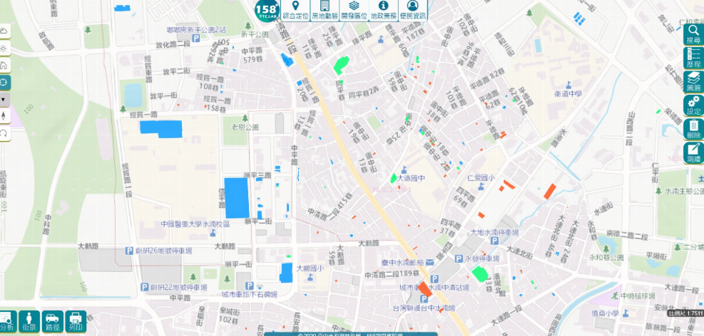 房市科技新突破！臺中市地政局推3D不動產查詢 「158PLUS空間資訊網」超實用