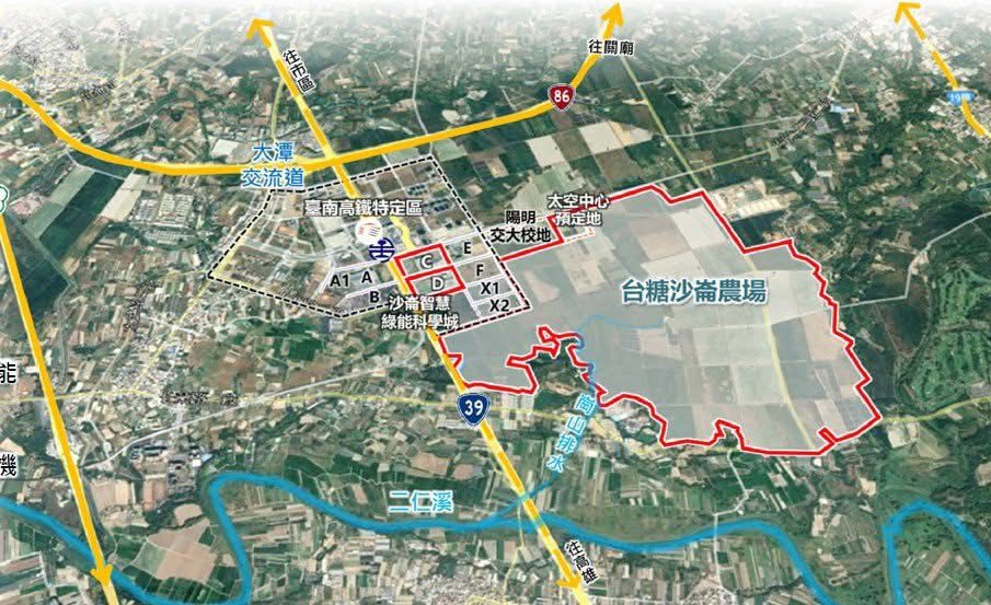 臺南沙崙產業園區升級為南科第四期，高科技人才與創新基地同步落地，推動產業升級