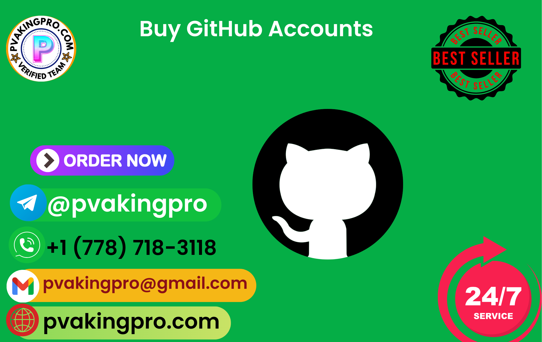 Buy GitHub Accounts Online &ndash; Trusted Source for Verified GitHub Profiles