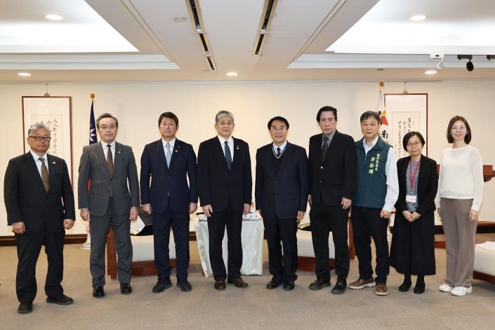 日本友誼市宇城地域締盟一週年　臺南市長黃偉哲頒贈道路命名公文彰顯兩地友誼與交流