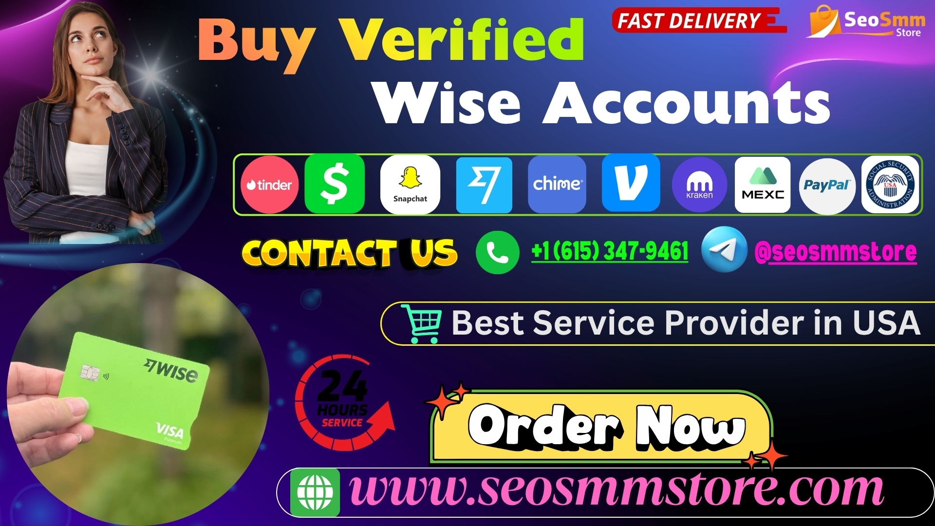 How to Buy Verified TransferWise Accounts Using seosmmstore.com