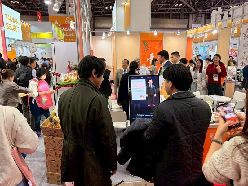 臺南市長黃偉哲率隊布局東京國際食品展　臺南AI分身市長多語行銷助攻農產拓銷國際商機