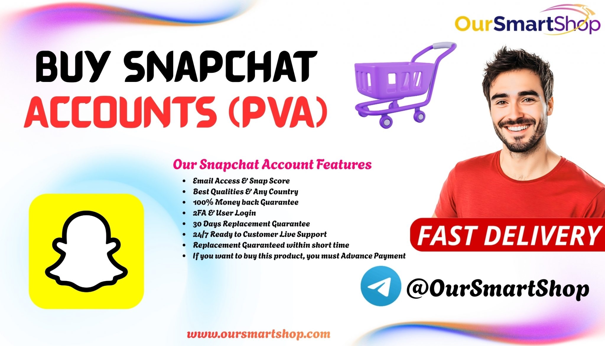 Buy Snapchat Accounts (PVA) in USA &ndash; 100% Safe Service