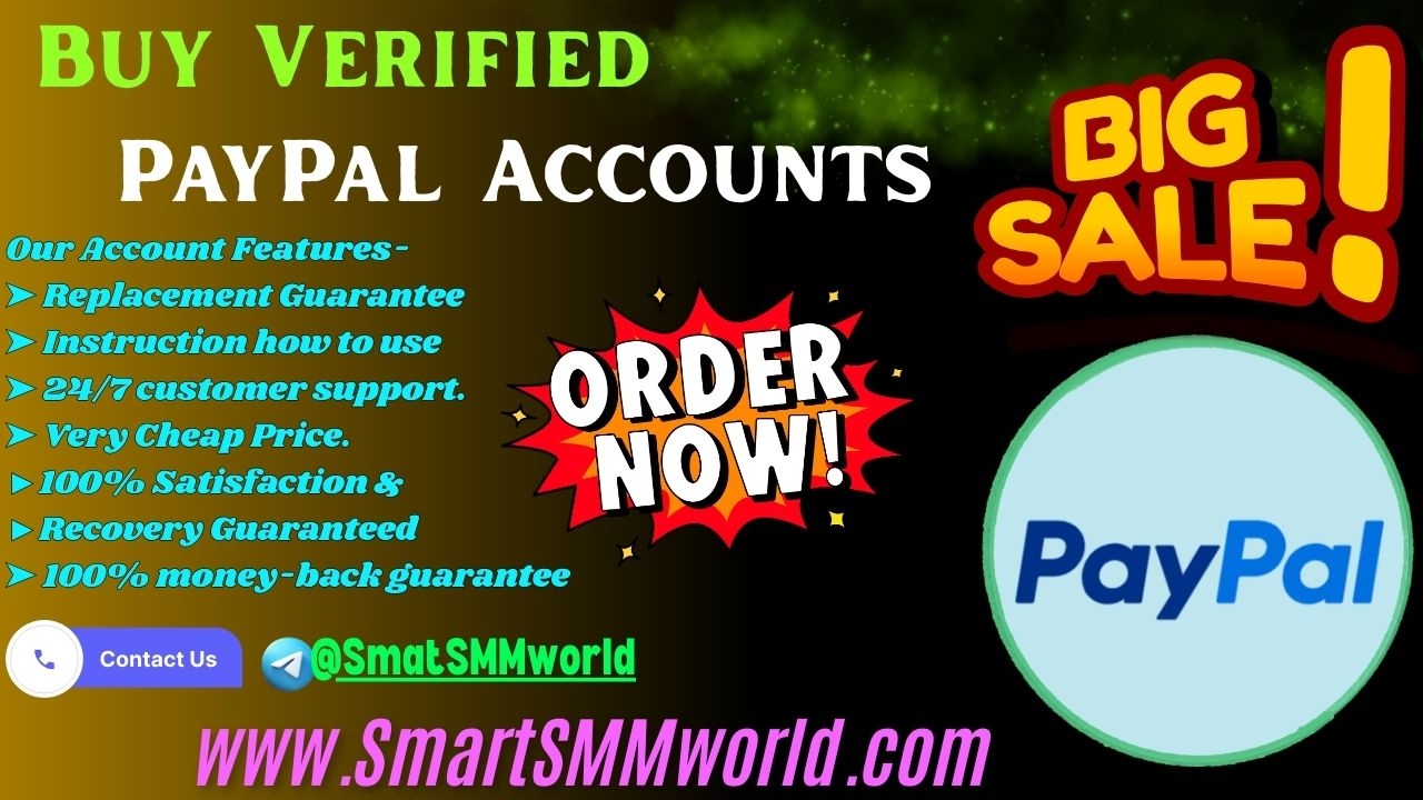 Where to Buy Fully Buy Verified PayPal Accounts Top SItes to for Online Business and top seller