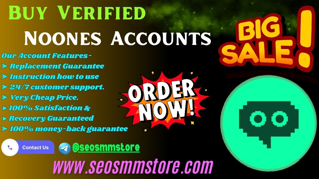 Best Site to Buy Verified Noones Accounts Setup Guide How to Quickly Online