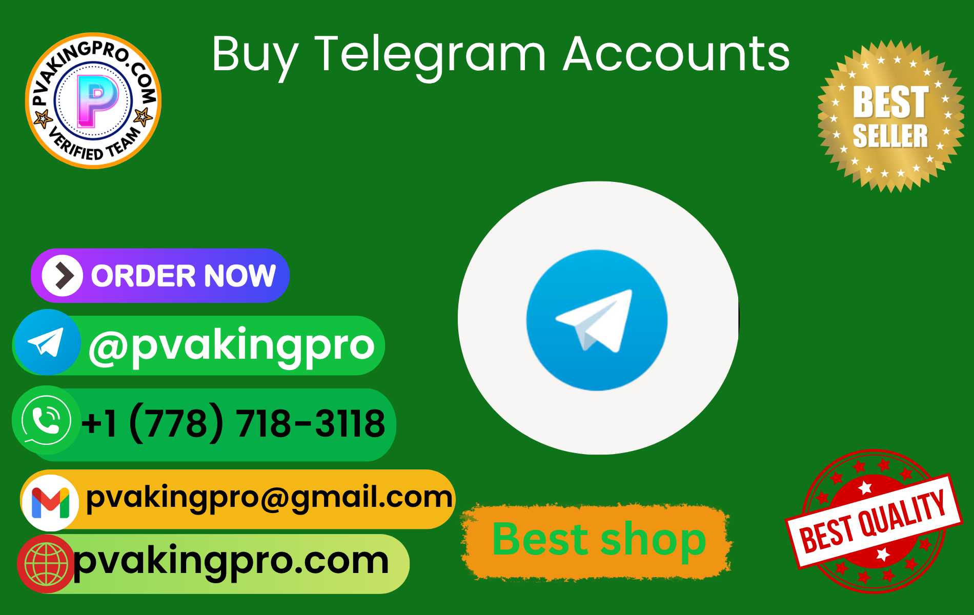 Buy Telegram Accounts Safely: Best Deals &amp; Instant Delivery
