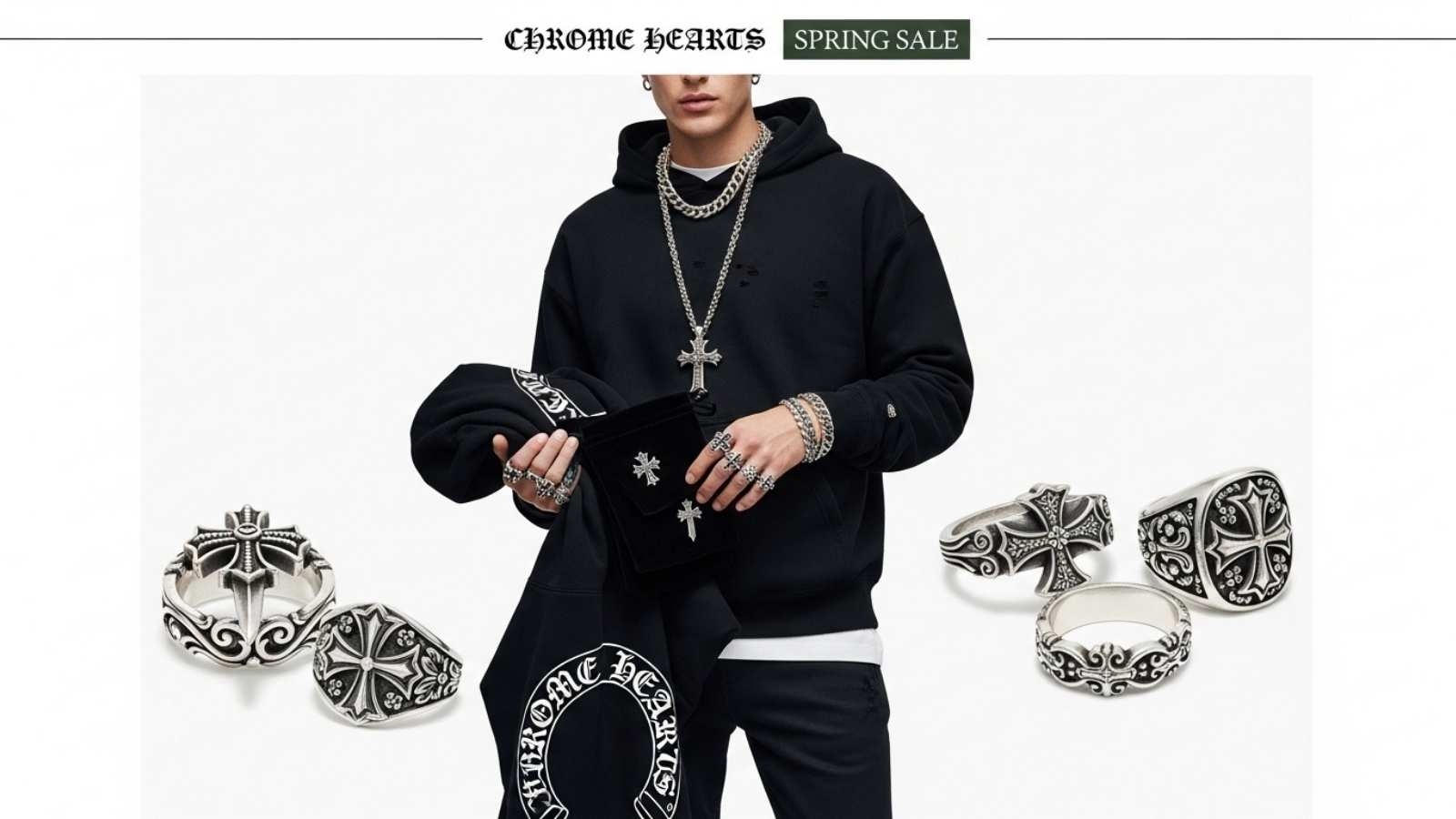 Chrome Hearts Rings &amp; Bracelets: Must-Have Pieces