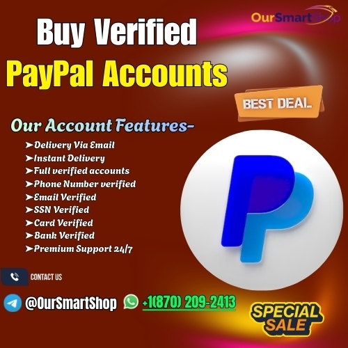  One of the Best service to Buy Verified PayPal Accounts In Year