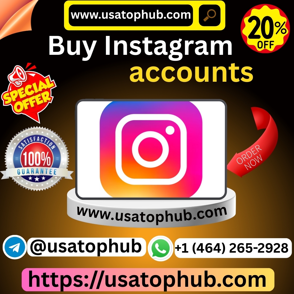Buy an Instagram Account &ndash; 100% Safe &amp; Secure Account.