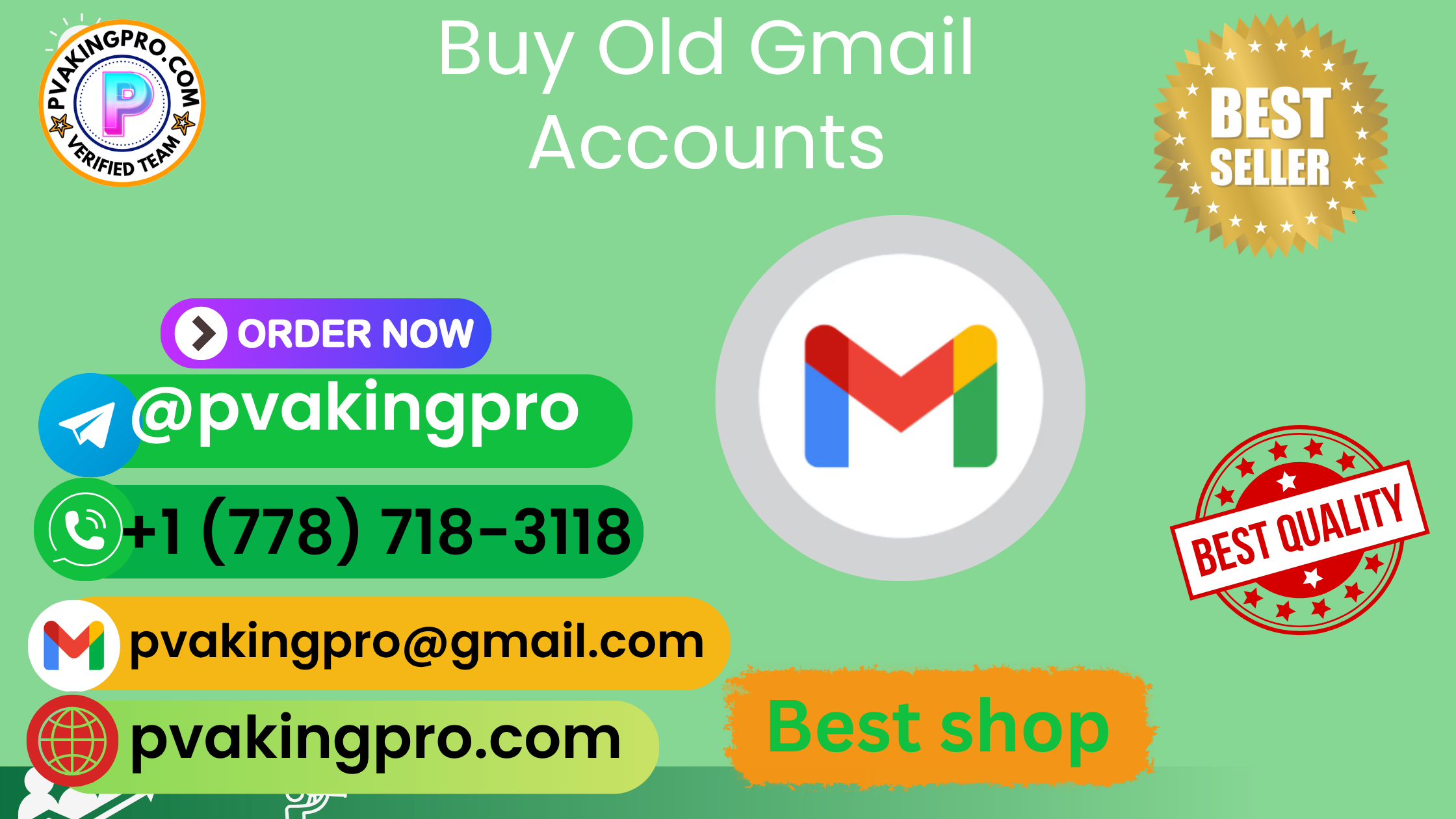 Buy Old Gmail Accounts -Pure &amp; Fresh ,Lowest Price