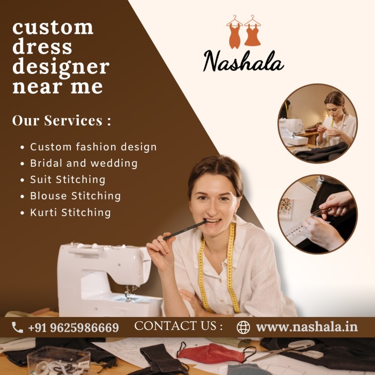 Custom Dress Designer Near Me for Perfect Style Fit