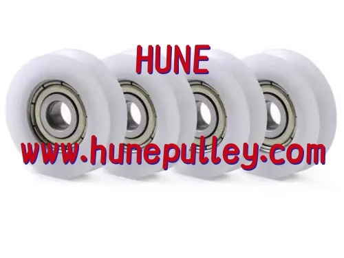 Hunepulley: What Happens If Your Sliding Track Uses Plastic V Groove Rollers Without Axle 