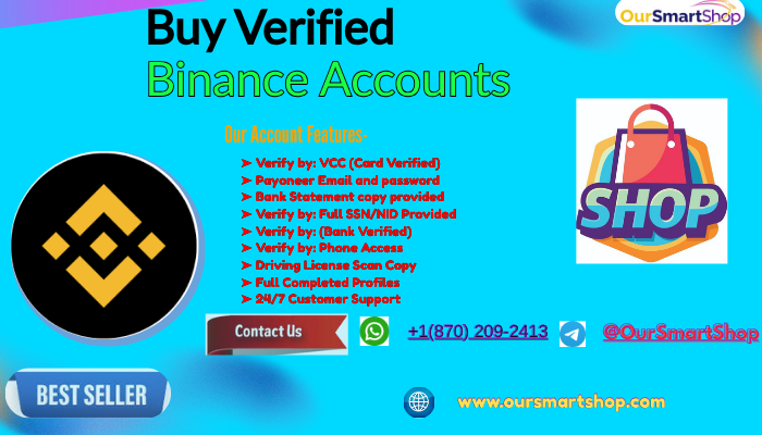 Best Way to Buy Verified Binance Accounts In Our site 