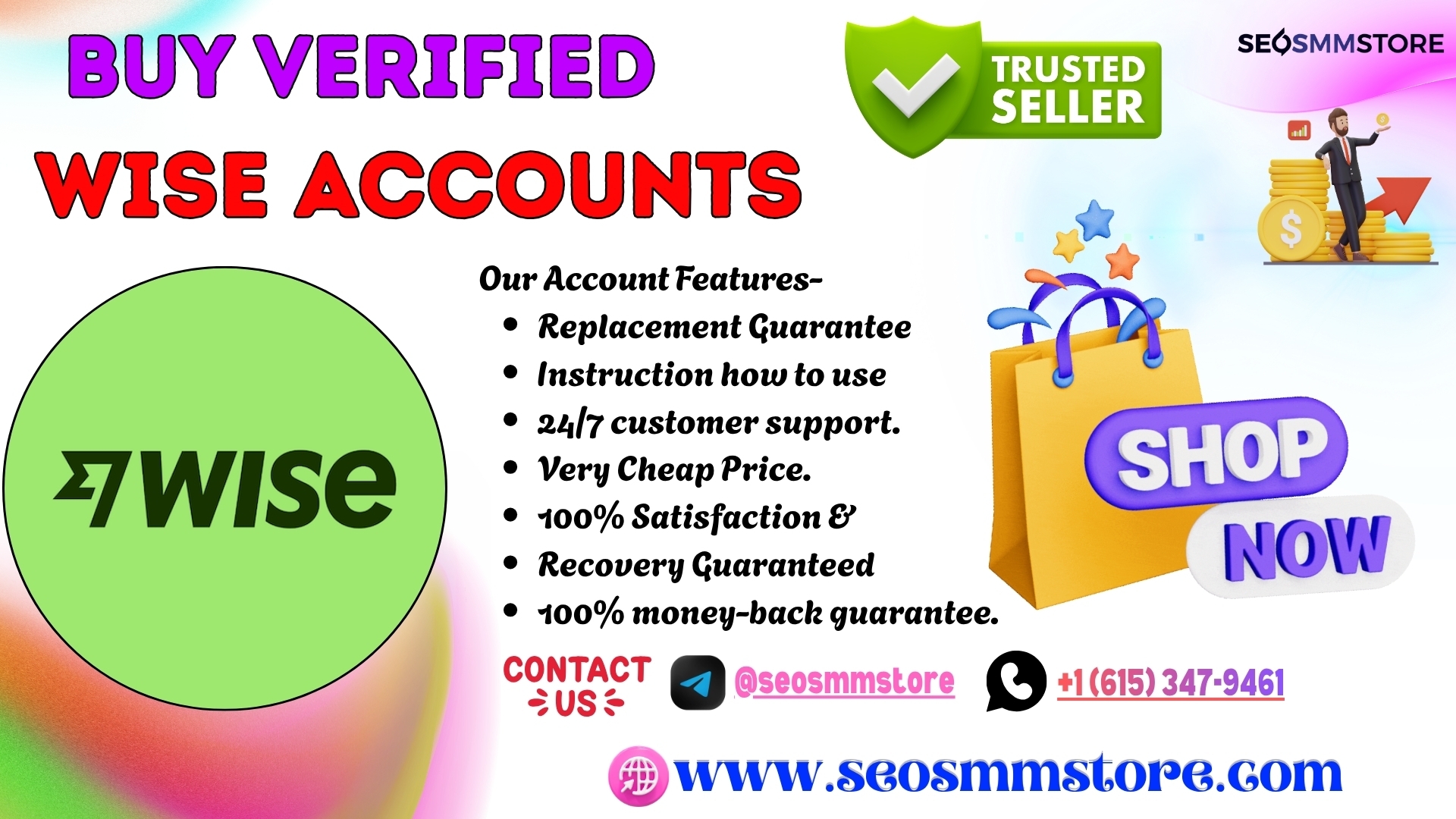 Top Trusted Sites to Buy-Verified-TransferWise -Accounts Instantly
