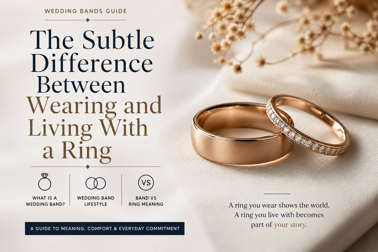 The Subtle Difference Between Wearing and Living With a Ring