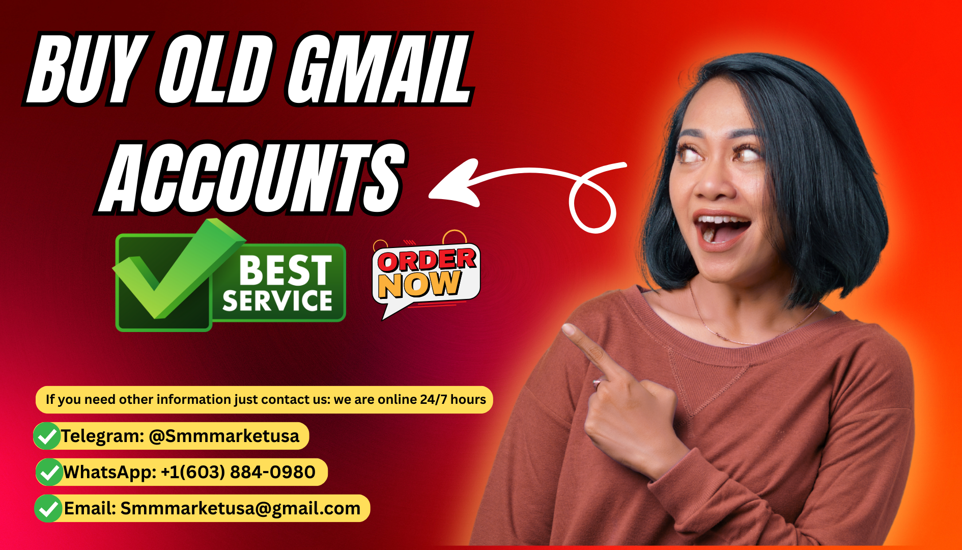 552 Best Place To Buy, Old Gmail Account (PVA &amp; Aged)