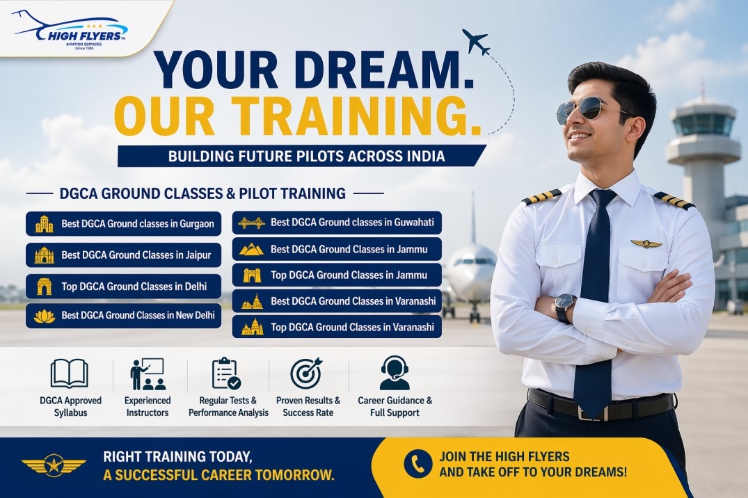 Best DGCA Ground Classes in Gurgaon, Jaipur, Delhi &amp; India | Pilot Training Guide