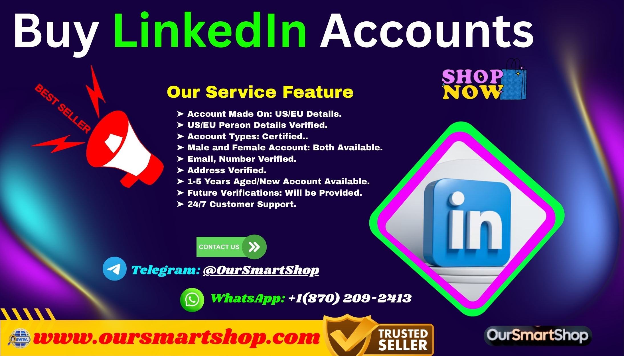 How to Buy LinkedIn Accounts for business use