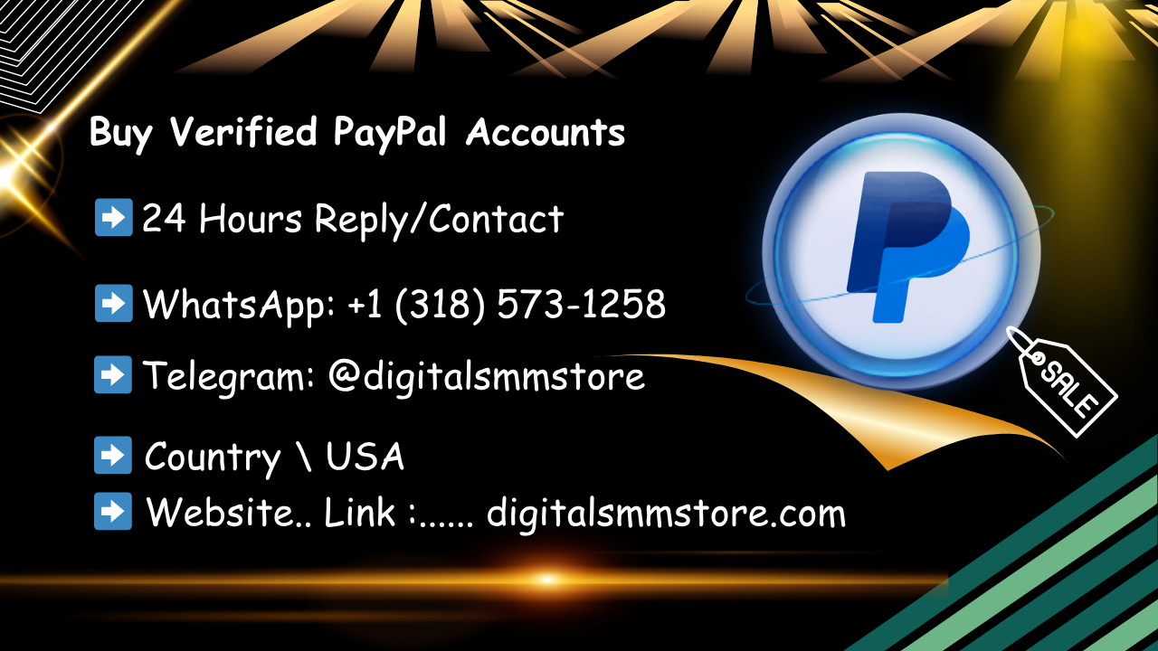 Buy Verified PayPal Accounts 2026 &ndash; Pros, Cons &amp; Risks