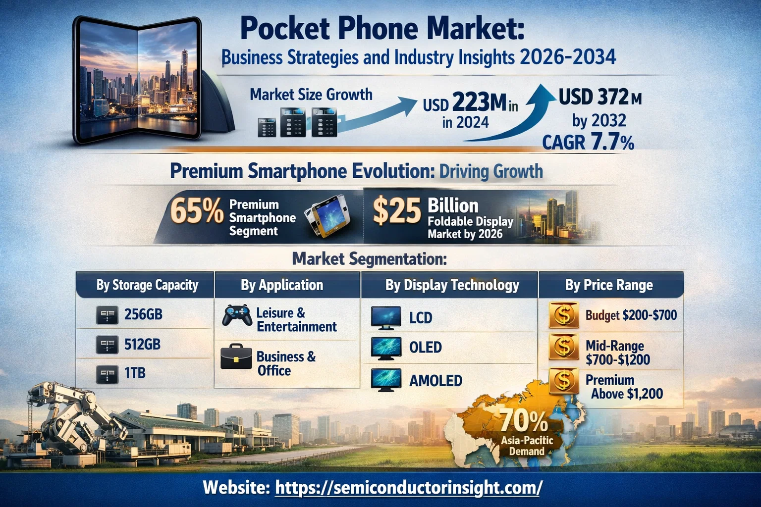 Pocket Phone Market: Business Strategies and Industry Insights 2026-2034