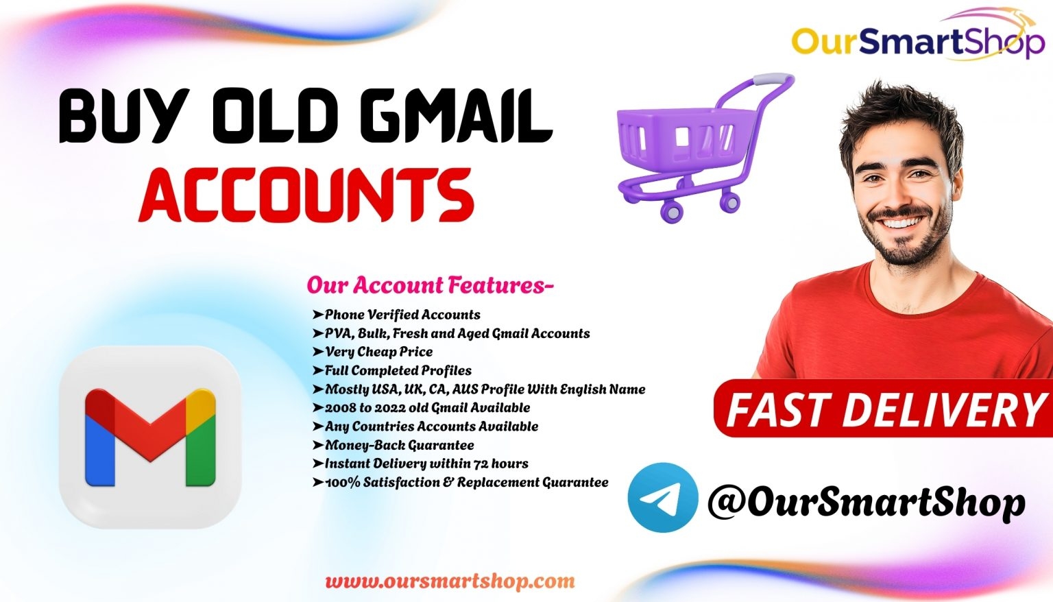  Buy Old Gmail Accounts