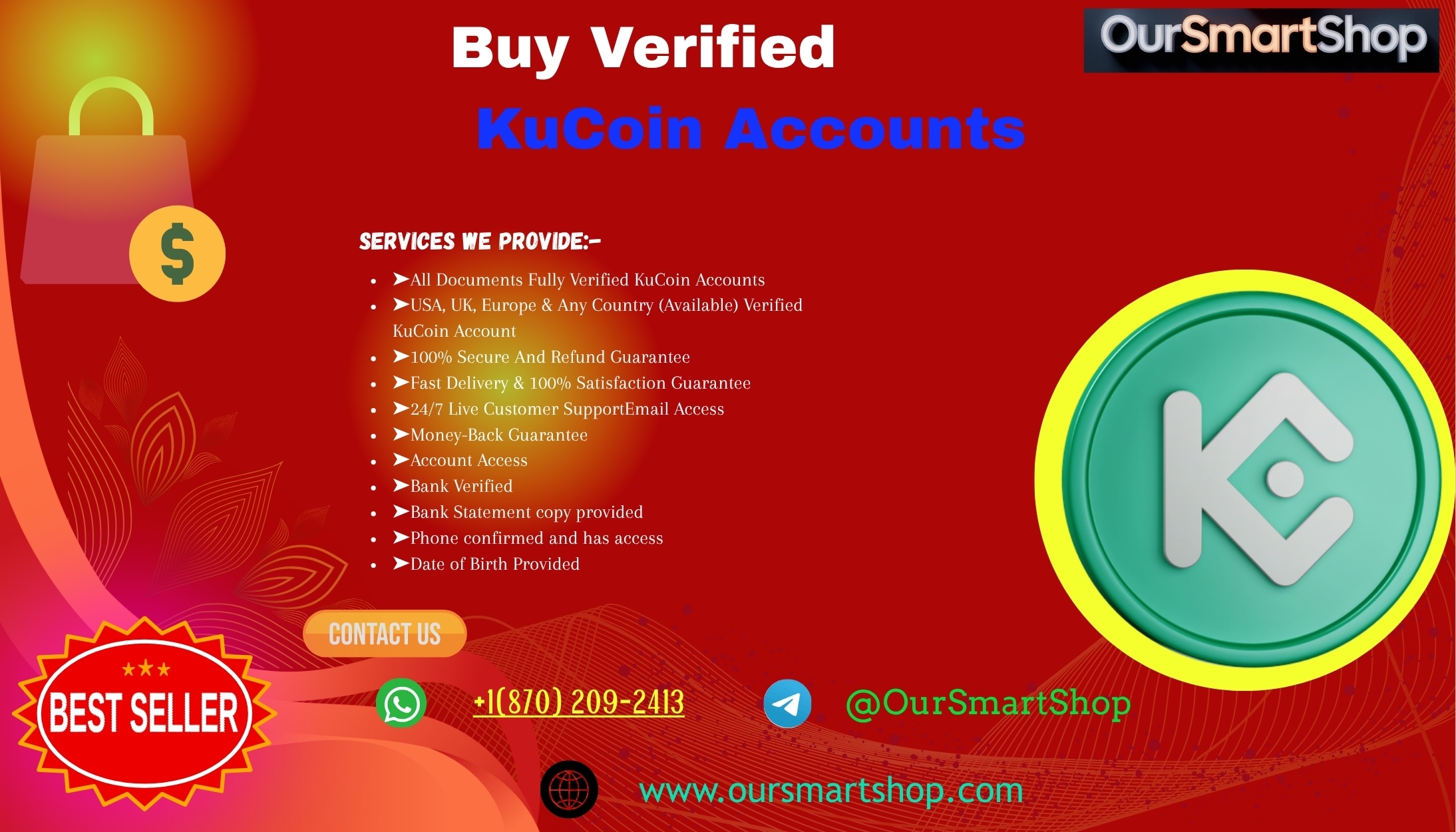 Most trusted usa site to Buy Verified KuCoin Accounts in Year 