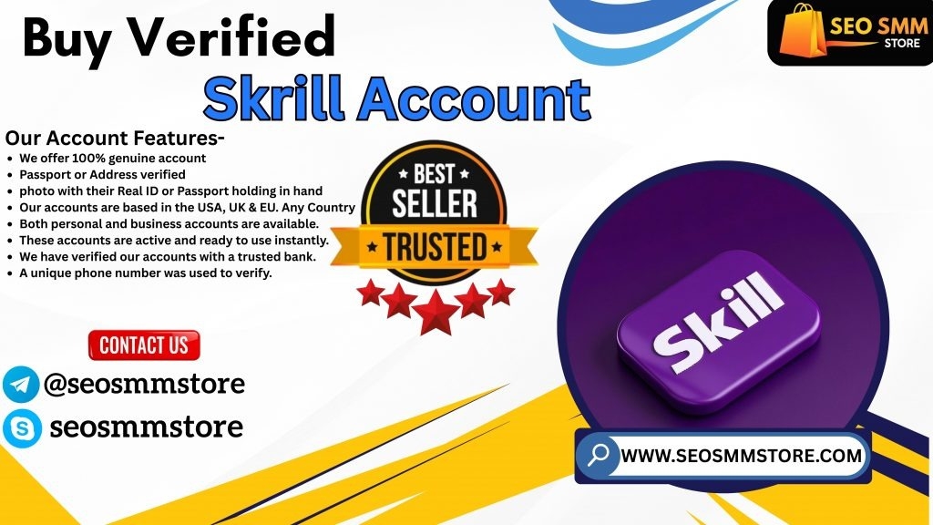 Buy Verified Skrill Accounts