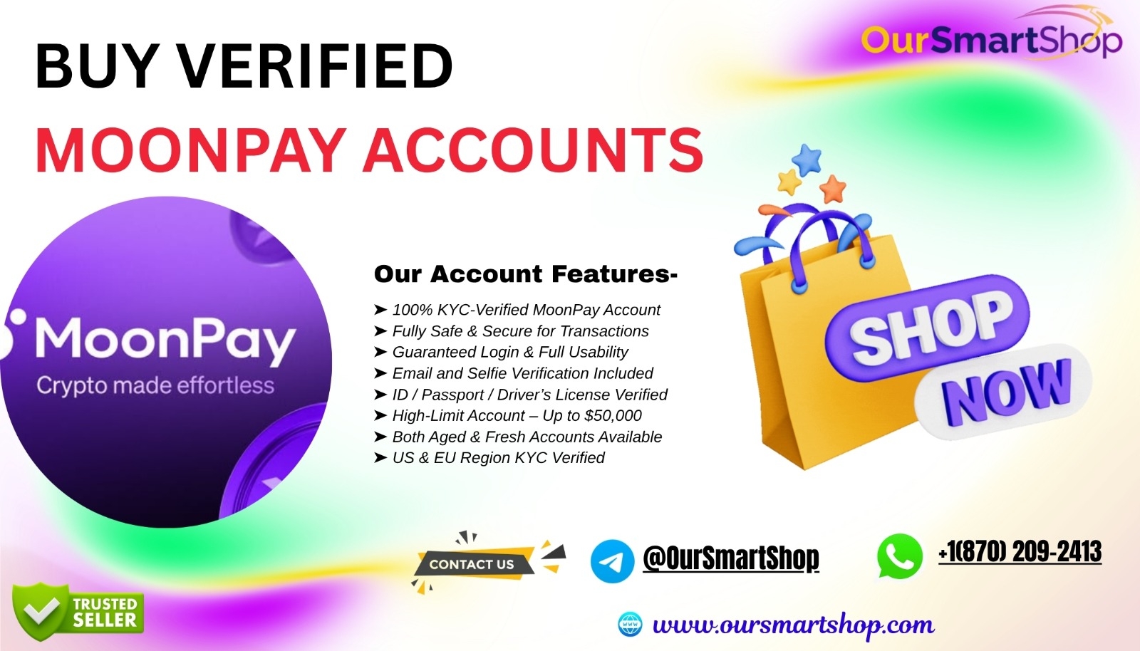 How to Buy Verified Moonpay Accounts Safely in 2026
