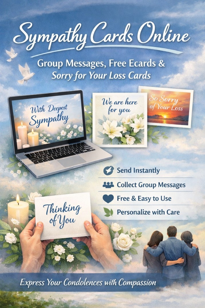Sympathy Cards Online: Send Heartfelt Support with Digital Condolence Messages