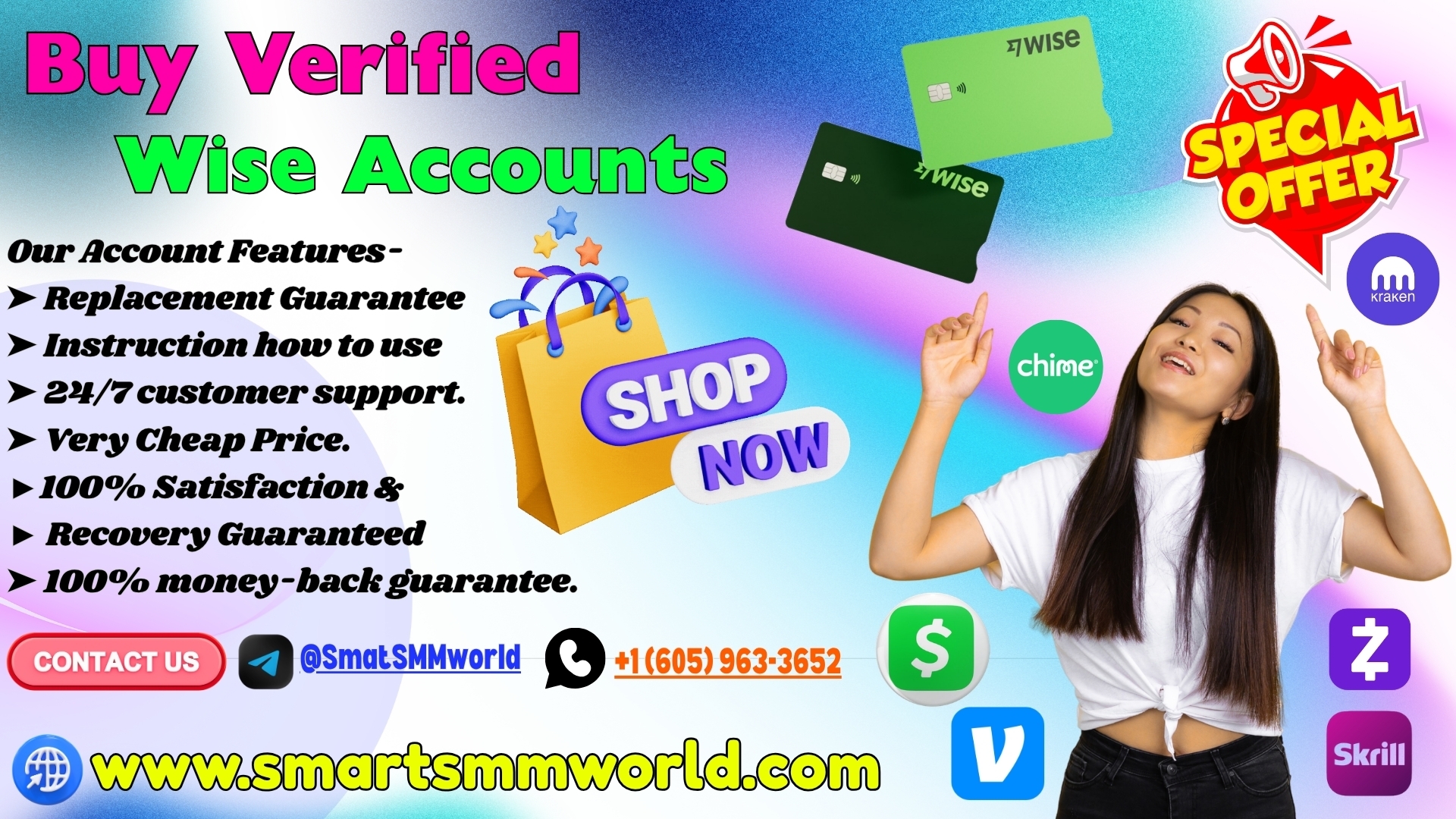 Step-by-Step Master Guide To Buy Verified Transferwise Acconts From SmartSMMworld🎯