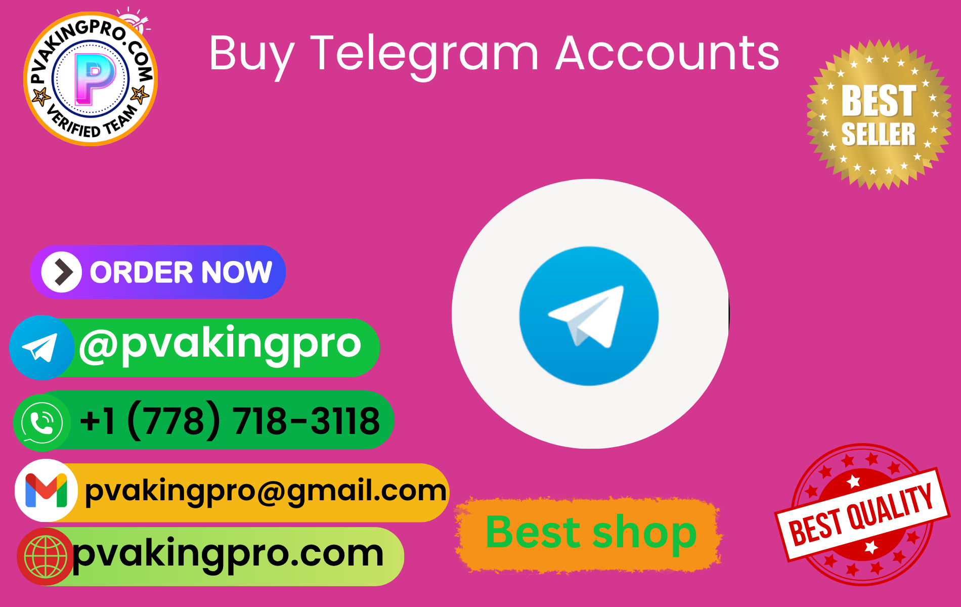 Buy Telegram Accounts with Active Users &ndash; Trusted Marketplace