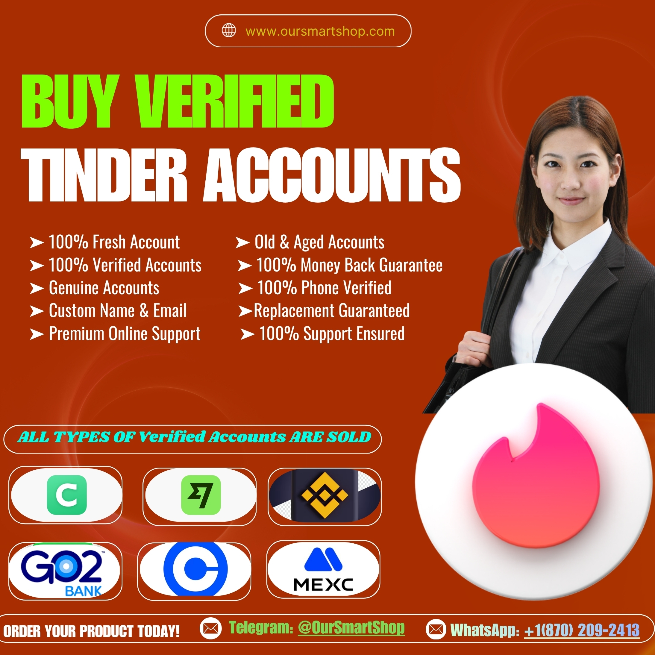 Top 10 Sites to Buy Verified Tinder Accounts in the USA