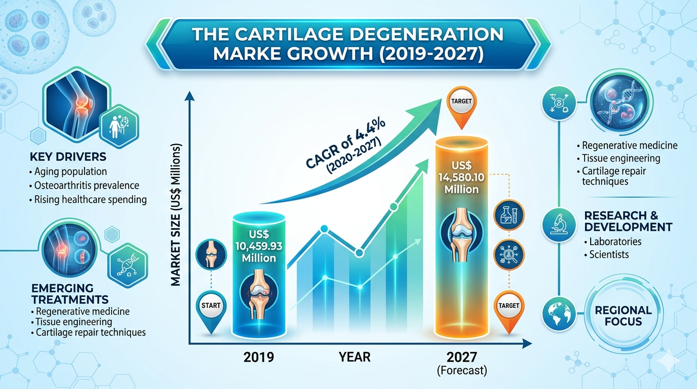 Cartilage Degeneration Market Overview, Trends, and Future Outlook (2020-2027)