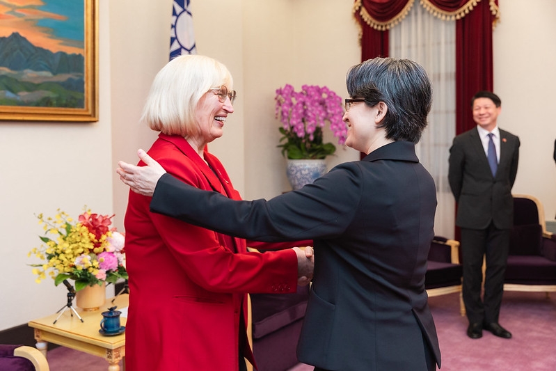 蕭美琴副總統會見拉脫維亞國會訪團　深化民主價值與合作關係