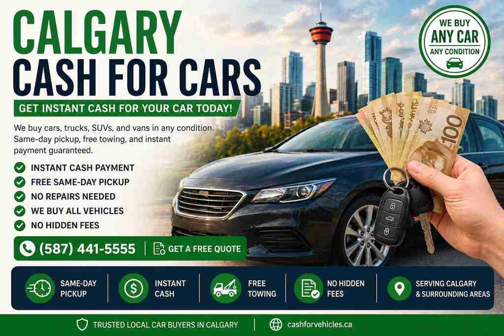 Calgary Cash for Cars &ndash; Get Instant Payment Today