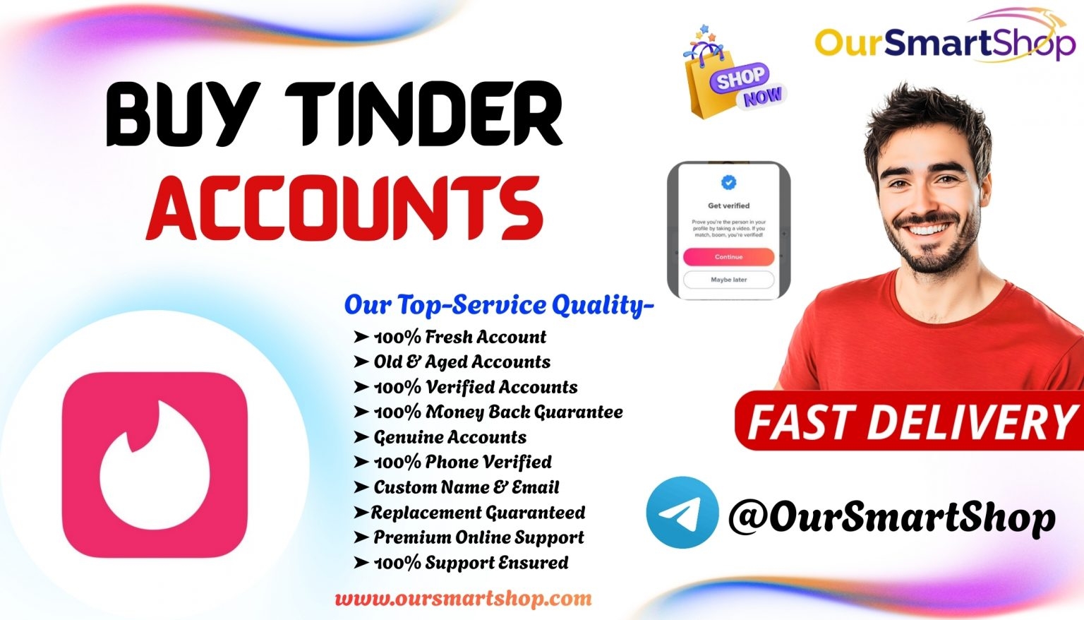 5 Best Sites to Buy Verified Tinder Accounts