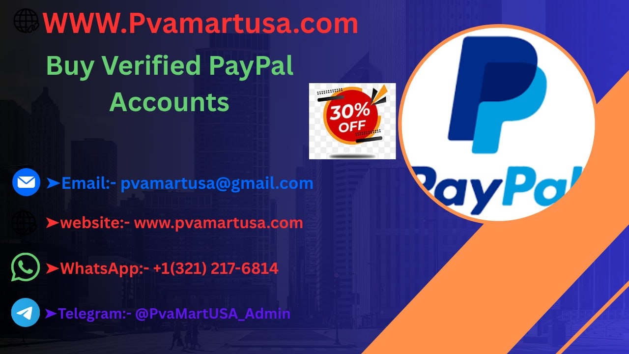 7 Best Site To Buy Verified PayPal Accounts 