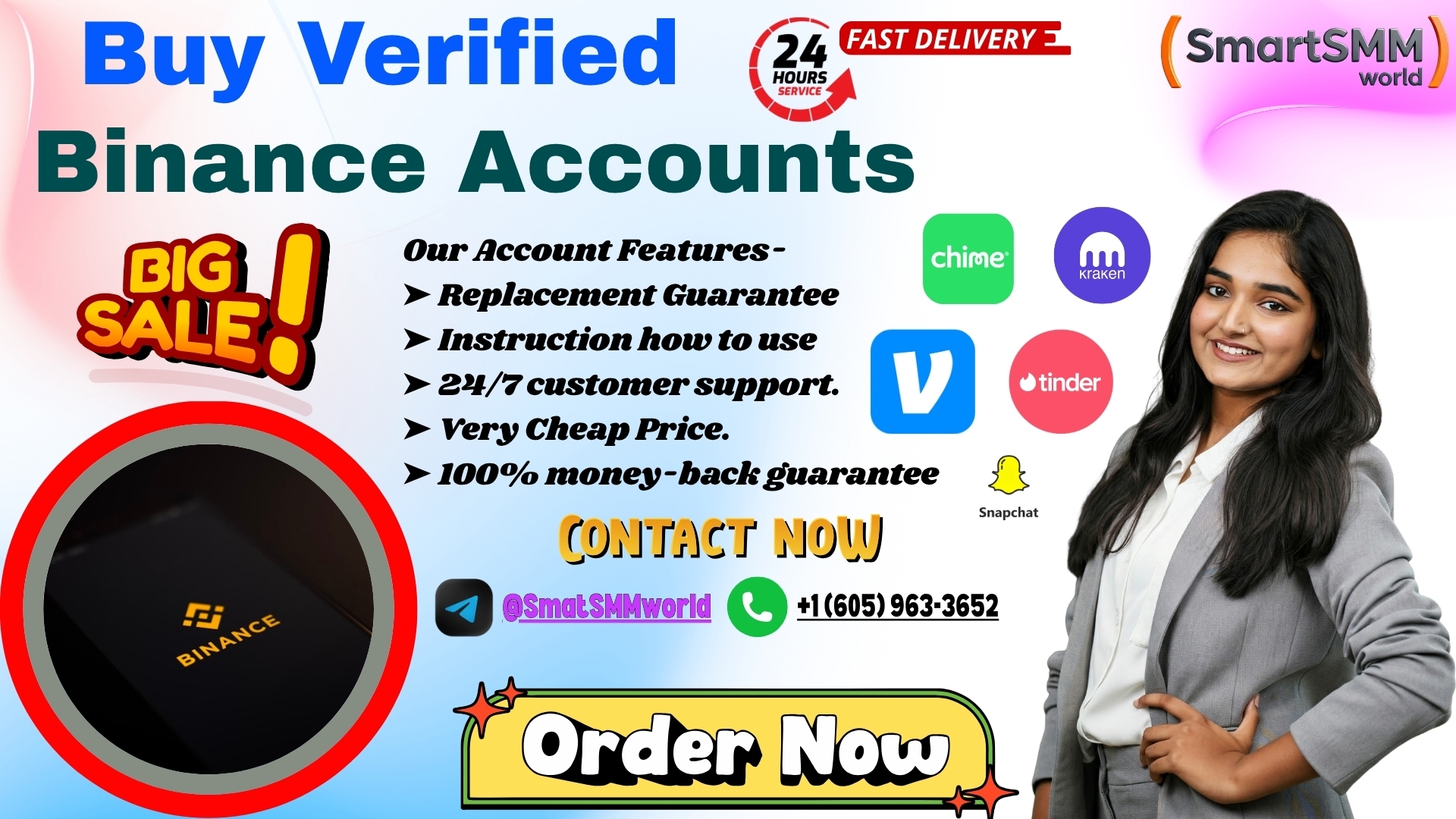 Buy Binance Accounts with 100% Verified Status and Full Features