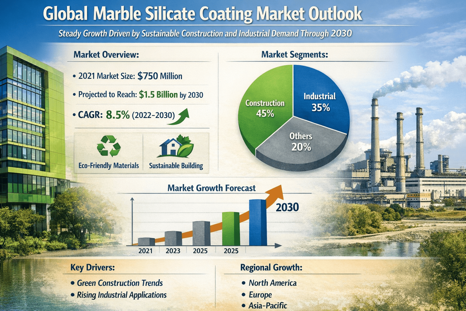 Global Marble Silicate Coating Market Shows Steady Growth Driven by Sustainable Construction and Industrial Demand Through 2030
