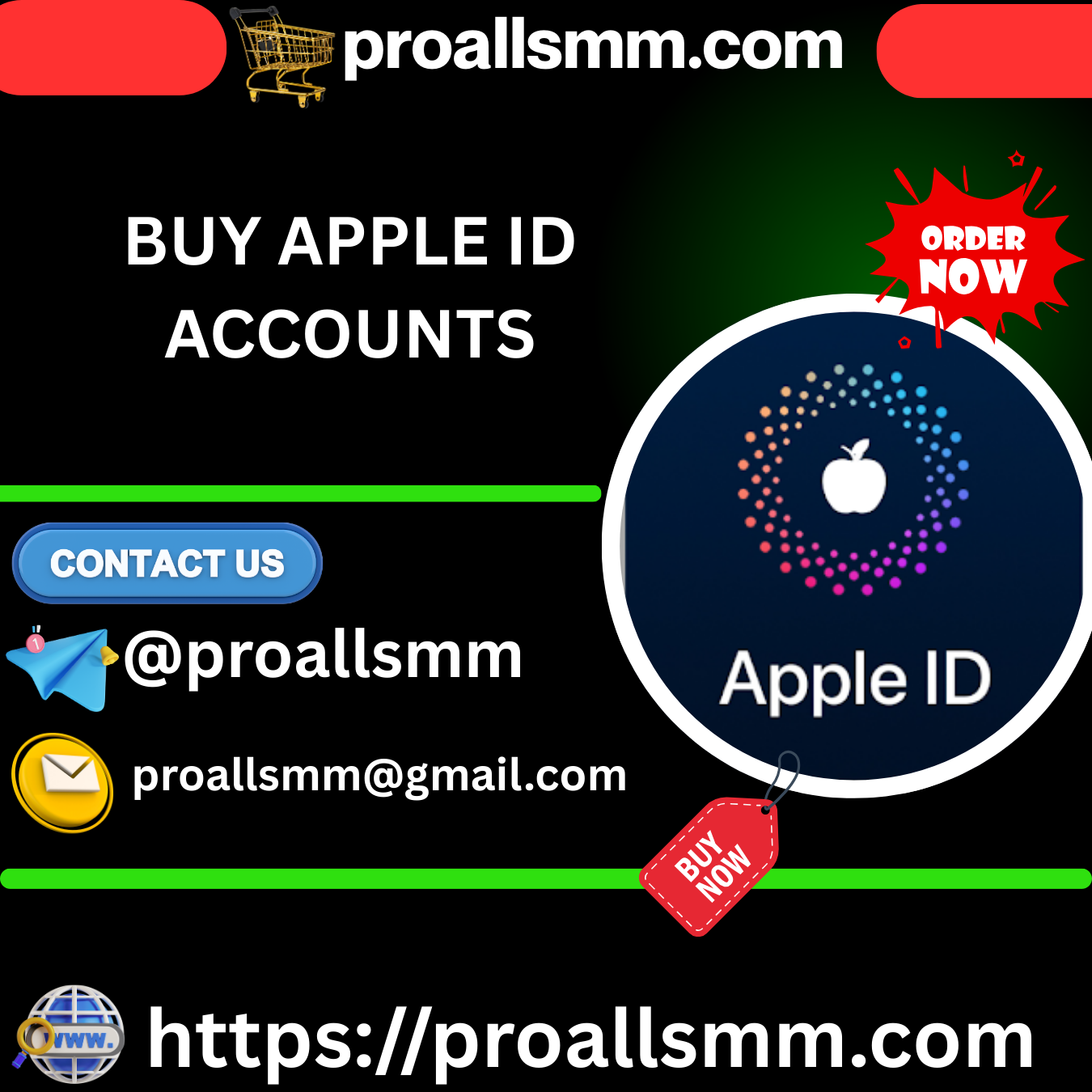 Buy Apple ID Accounts &ndash; Aged &amp; Verified Apple ID Accounts for Sale