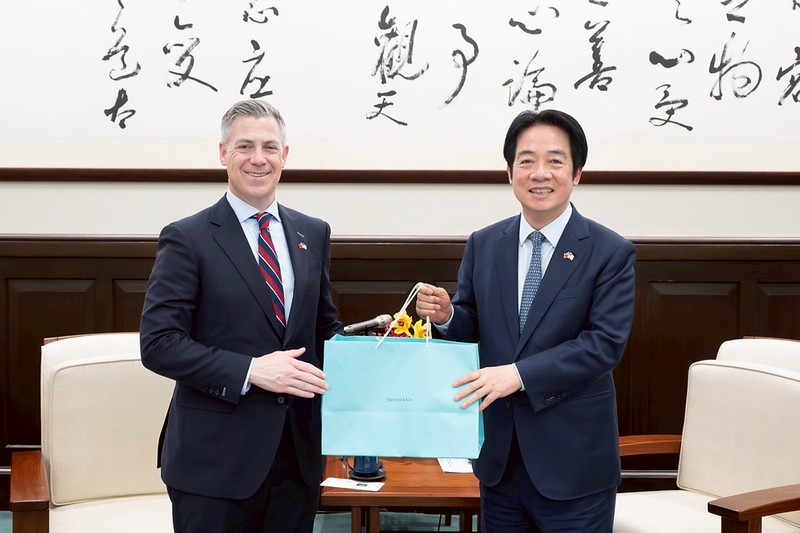 賴清德總統會晤美國參議員訪團　強調臺灣不以妥協換和平