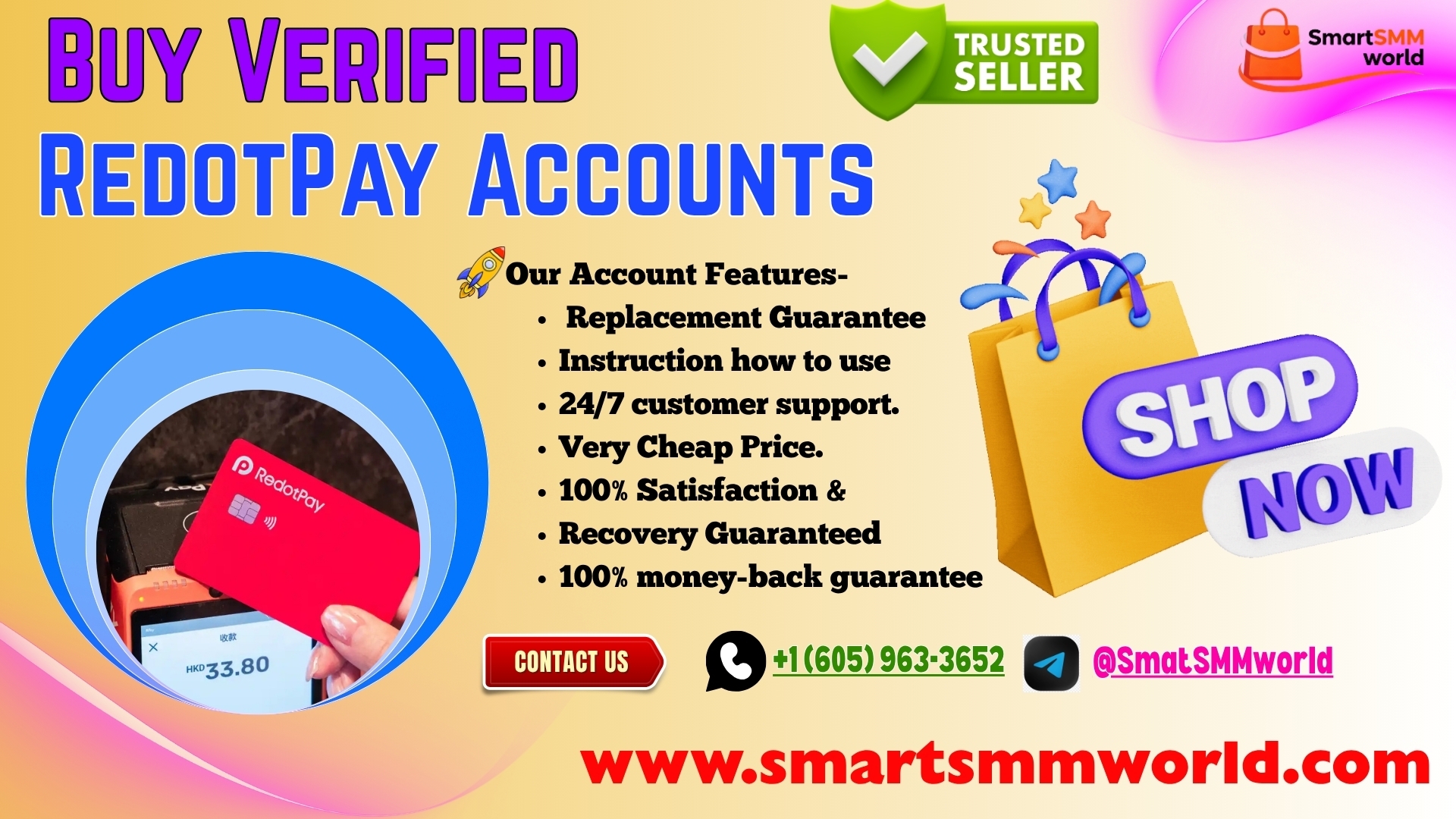 Easy Ways to Buy Verified RedotPay Accounts Smartly Start in 2026