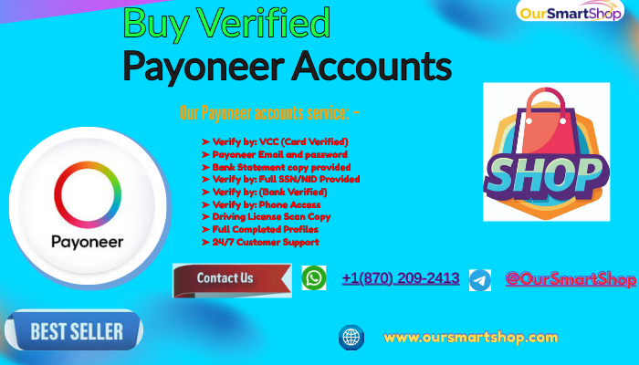 One of the Best service to Buy Verified Payoneer Accounts In Year