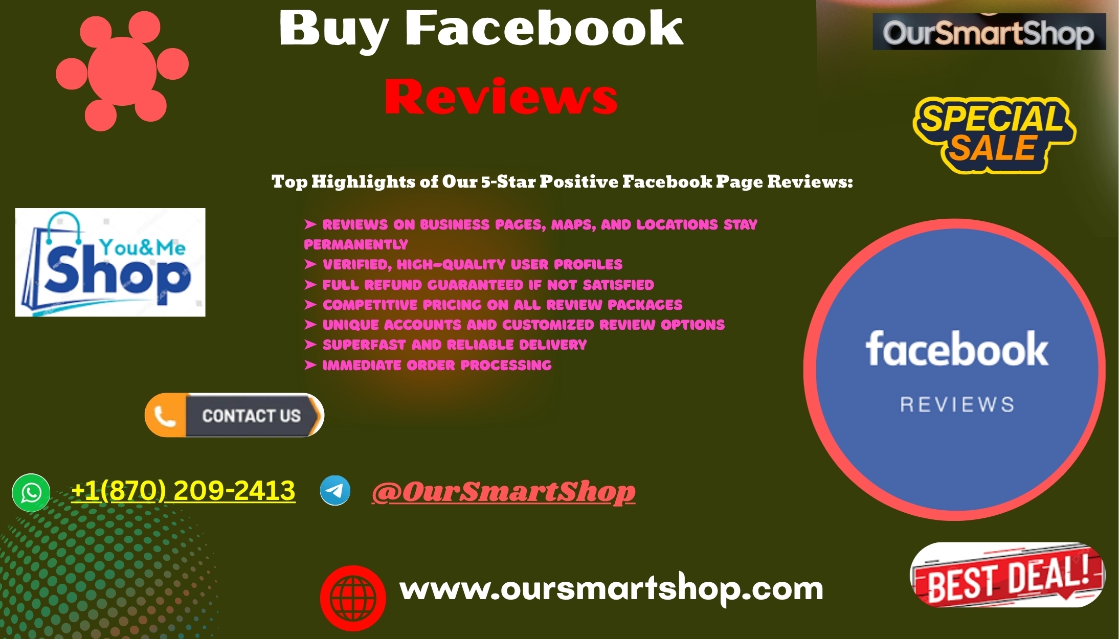 Best  Way to Buy Facebook Reviews In Our Site 