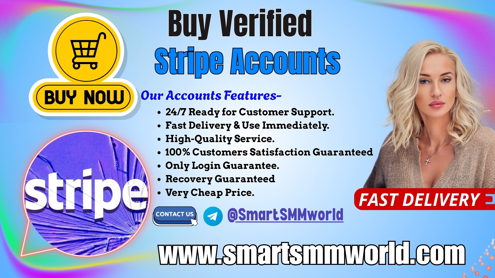 Buy Verified Stripe Accounts Securely with Full Access and Instant Delivery in USA