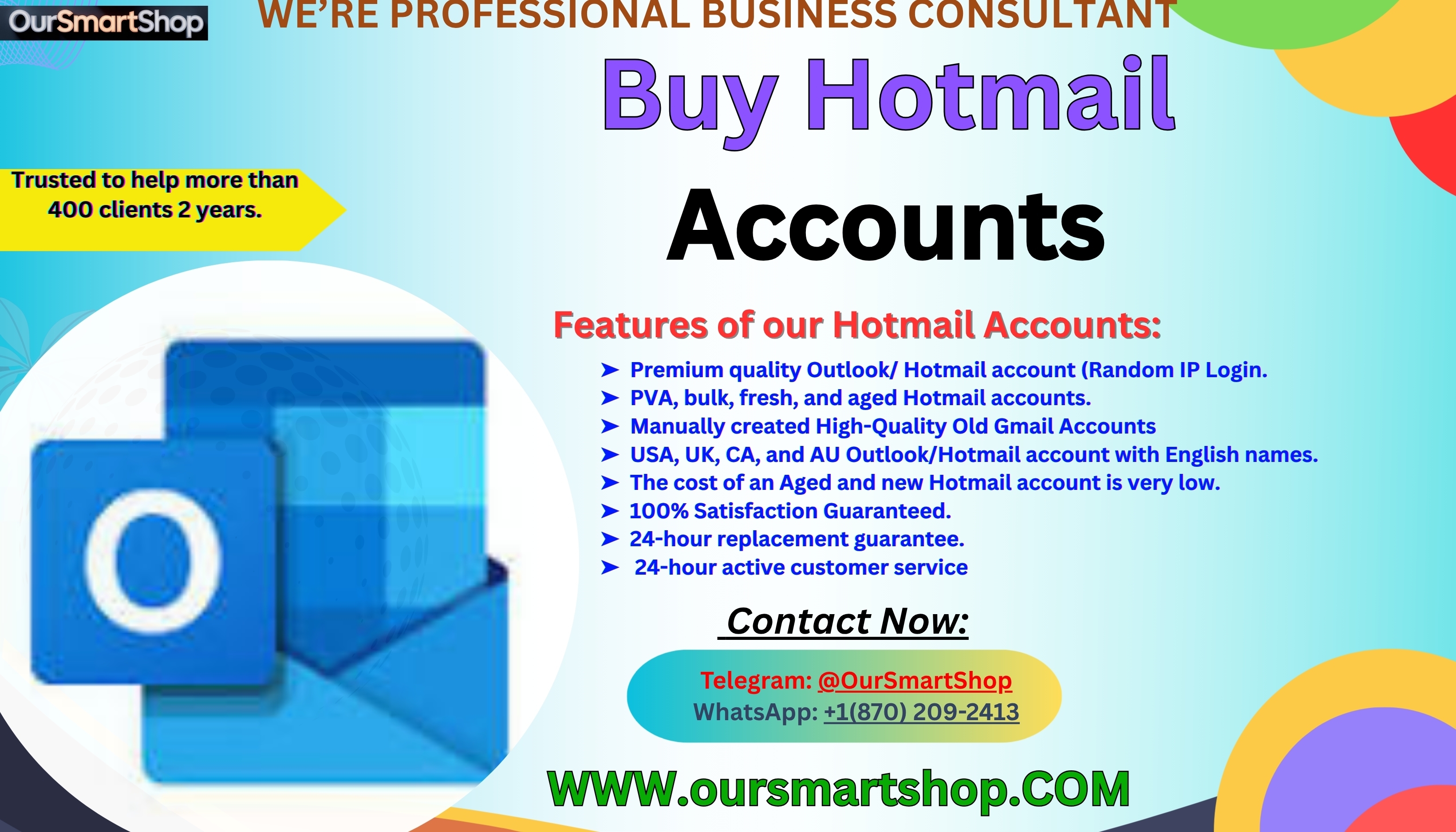 One Of The Best Site To Buy Hotmail Accounts In Year 