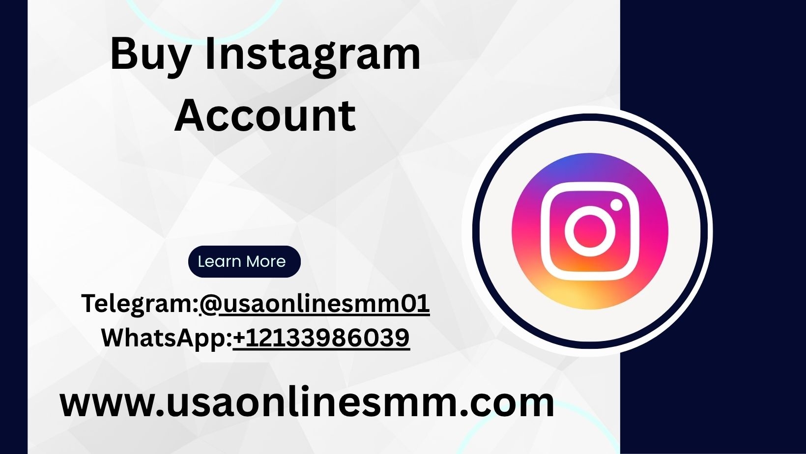 Buy Authentic Instagram Profiles at Low Prices